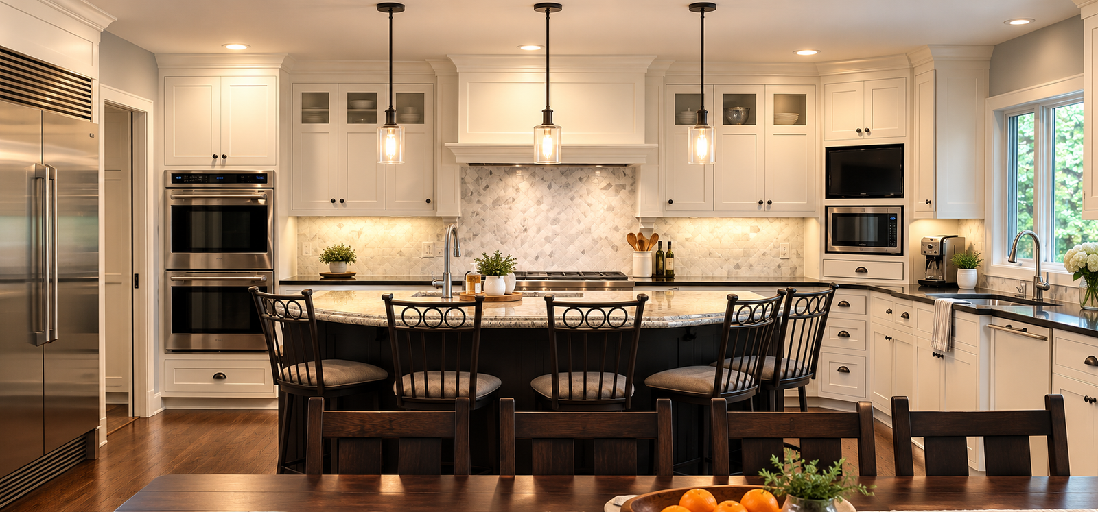Beautifully renovated kitchen and main level